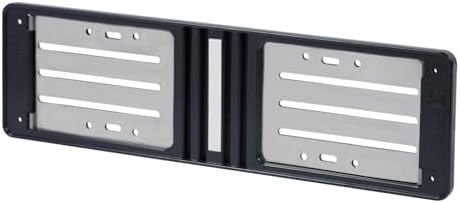 SABS Approved Number Plate Holder Frame with Steel Backing, Includes Mounting Hardware and Instruction, 440mm x 120mm